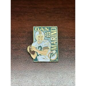 Dan Marino #13‎ Miami Dolphins NFL Football Chevron Lapel Hat Pin